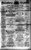 Folkestone Express, Sandgate, Shorncliffe & Hythe Advertiser Saturday 06 January 1894 Page 1