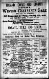 Folkestone Express, Sandgate, Shorncliffe & Hythe Advertiser Saturday 06 January 1894 Page 4