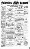 Folkestone Express, Sandgate, Shorncliffe & Hythe Advertiser Saturday 25 August 1894 Page 1