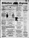 Folkestone Express, Sandgate, Shorncliffe & Hythe Advertiser Wednesday 08 January 1896 Page 1