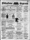 Folkestone Express, Sandgate, Shorncliffe & Hythe Advertiser Wednesday 15 January 1896 Page 1