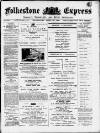 Folkestone Express, Sandgate, Shorncliffe & Hythe Advertiser Wednesday 29 April 1896 Page 1