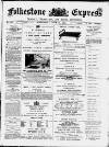 Folkestone Express, Sandgate, Shorncliffe & Hythe Advertiser Wednesday 15 July 1896 Page 1