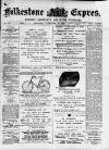 Folkestone Express, Sandgate, Shorncliffe & Hythe Advertiser Saturday 16 January 1897 Page 1