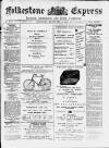 Folkestone Express, Sandgate, Shorncliffe & Hythe Advertiser Saturday 06 February 1897 Page 1