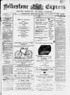 Folkestone Express, Sandgate, Shorncliffe & Hythe Advertiser Wednesday 10 February 1897 Page 1