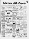 Folkestone Express, Sandgate, Shorncliffe & Hythe Advertiser Wednesday 20 September 1899 Page 1