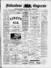 Folkestone Express, Sandgate, Shorncliffe & Hythe Advertiser Wednesday 23 May 1900 Page 1