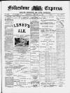 Folkestone Express, Sandgate, Shorncliffe & Hythe Advertiser Wednesday 15 August 1900 Page 1