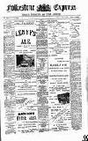 Folkestone Express, Sandgate, Shorncliffe & Hythe Advertiser Wednesday 09 January 1901 Page 1