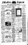 Folkestone Express, Sandgate, Shorncliffe & Hythe Advertiser Saturday 16 February 1901 Page 1
