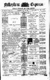 Folkestone Express, Sandgate, Shorncliffe & Hythe Advertiser Saturday 20 July 1901 Page 1