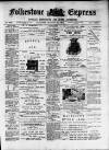 Folkestone Express, Sandgate, Shorncliffe & Hythe Advertiser Saturday 25 October 1902 Page 1