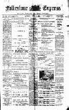 Folkestone Express, Sandgate, Shorncliffe & Hythe Advertiser Saturday 04 April 1903 Page 1