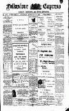 Folkestone Express, Sandgate, Shorncliffe & Hythe Advertiser Wednesday 12 September 1906 Page 1