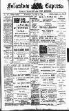Folkestone Express, Sandgate, Shorncliffe & Hythe Advertiser Wednesday 27 January 1909 Page 1