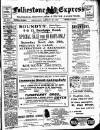 Folkestone Express, Sandgate, Shorncliffe & Hythe Advertiser Wednesday 22 January 1913 Page 1