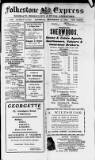Folkestone Express, Sandgate, Shorncliffe & Hythe Advertiser Saturday 12 September 1914 Page 1