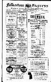 Folkestone Express, Sandgate, Shorncliffe & Hythe Advertiser Saturday 13 February 1915 Page 1