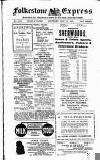 Folkestone Express, Sandgate, Shorncliffe & Hythe Advertiser Saturday 15 May 1915 Page 1