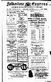 Folkestone Express, Sandgate, Shorncliffe & Hythe Advertiser Saturday 09 October 1915 Page 1