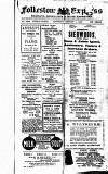 Folkestone Express, Sandgate, Shorncliffe & Hythe Advertiser Saturday 01 January 1916 Page 1