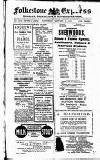 Folkestone Express, Sandgate, Shorncliffe & Hythe Advertiser Saturday 22 January 1916 Page 1