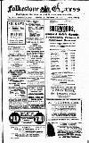 Folkestone Express, Sandgate, Shorncliffe & Hythe Advertiser Saturday 29 January 1916 Page 1