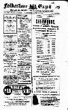 Folkestone Express, Sandgate, Shorncliffe & Hythe Advertiser Saturday 01 April 1916 Page 1