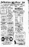 Folkestone Express, Sandgate, Shorncliffe & Hythe Advertiser Saturday 07 October 1916 Page 1