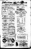 Folkestone Express, Sandgate, Shorncliffe & Hythe Advertiser Saturday 03 March 1917 Page 1