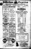 Folkestone Express, Sandgate, Shorncliffe & Hythe Advertiser Saturday 20 October 1917 Page 1