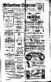 Folkestone Express, Sandgate, Shorncliffe & Hythe Advertiser Saturday 11 January 1919 Page 1