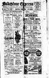 Folkestone Express, Sandgate, Shorncliffe & Hythe Advertiser Saturday 01 February 1919 Page 1