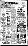 Folkestone Express, Sandgate, Shorncliffe & Hythe Advertiser Saturday 24 January 1920 Page 1