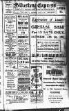 Folkestone Express, Sandgate, Shorncliffe & Hythe Advertiser Saturday 08 January 1921 Page 1