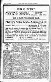 Folkestone Express, Sandgate, Shorncliffe & Hythe Advertiser Saturday 29 October 1921 Page 8
