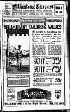 Folkestone Express, Sandgate, Shorncliffe & Hythe Advertiser Saturday 01 March 1924 Page 1