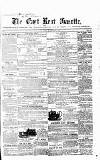 East Kent Gazette Saturday 09 November 1861 Page 1