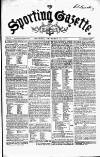 Sporting Gazette Saturday 20 December 1862 Page 1