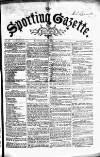 Sporting Gazette Saturday 18 April 1863 Page 1