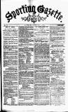 Sporting Gazette Saturday 01 September 1866 Page 1