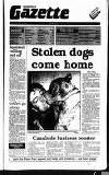 Harefield Gazette Wednesday 22 March 1989 Page 1