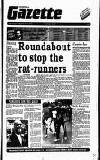 Harefield Gazette Wednesday 13 September 1989 Page 1