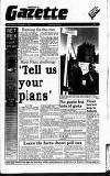 Harefield Gazette Wednesday 04 October 1989 Page 1