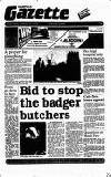 Harefield Gazette Wednesday 10 January 1990 Page 1