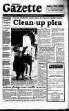 Harefield Gazette Wednesday 06 May 1992 Page 1