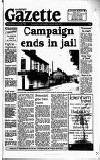 Harefield Gazette Wednesday 22 July 1992 Page 1