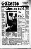 Harefield Gazette Wednesday 19 August 1992 Page 1