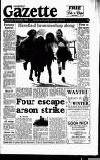 Harefield Gazette Wednesday 04 November 1992 Page 1